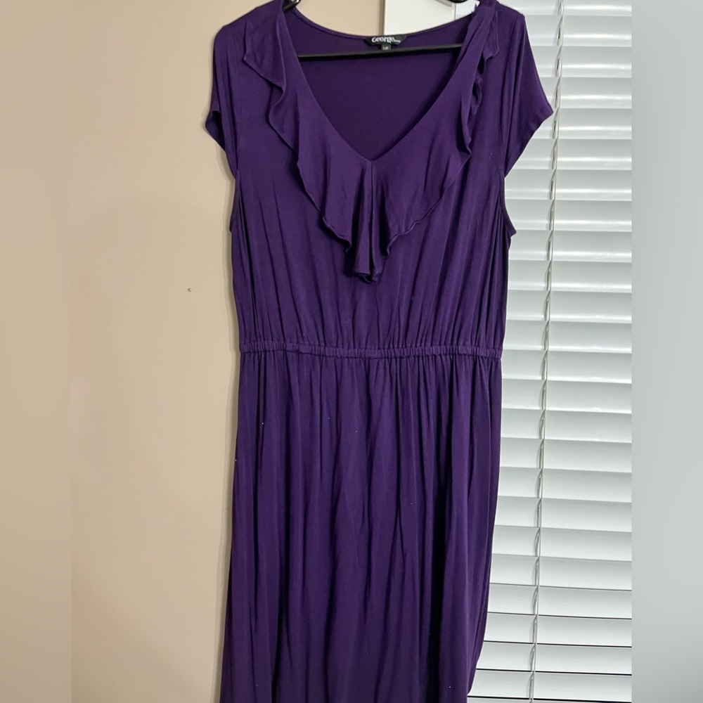 Purple dress